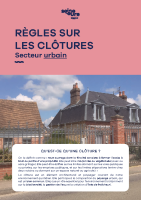 Fiche secteur Urbain_clotures