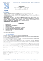 2026 03 20 PV du Conseil municipal